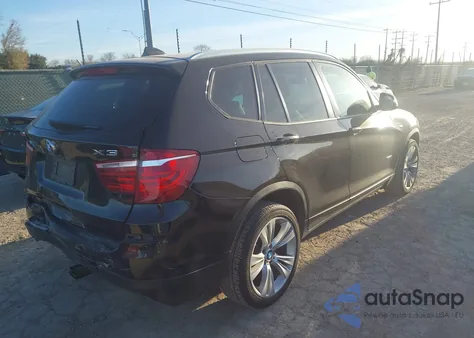 2016 BMW X3 xDrive28I z USA, uszkodzony, nr VIN 5UXWX9C55G0D66128